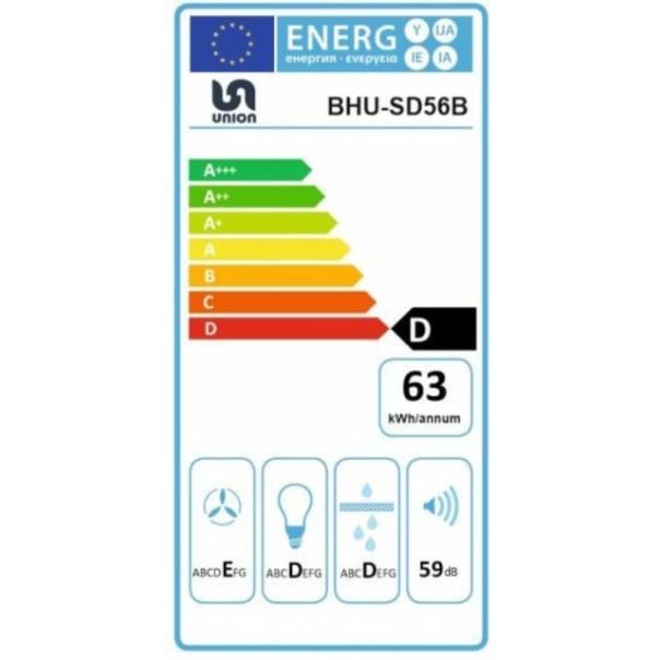 UNION Samostalni aspirator BHU-SD56B, crna - BHU-SD56B