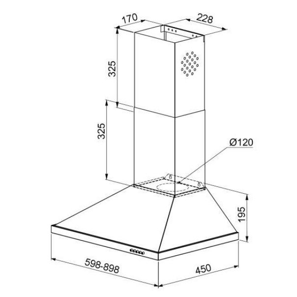 UNION Samostalni aspirator BHU-SD56B, crna - BHU-SD56B
