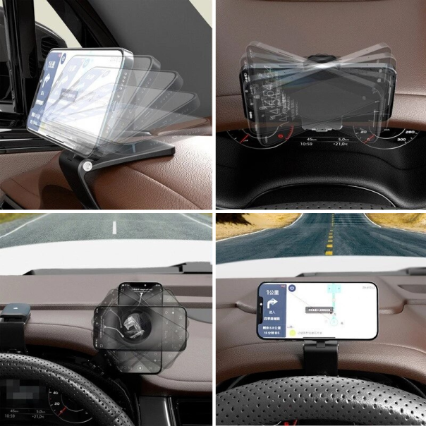 Univerzalni auto drzac magnetic crni - 204581