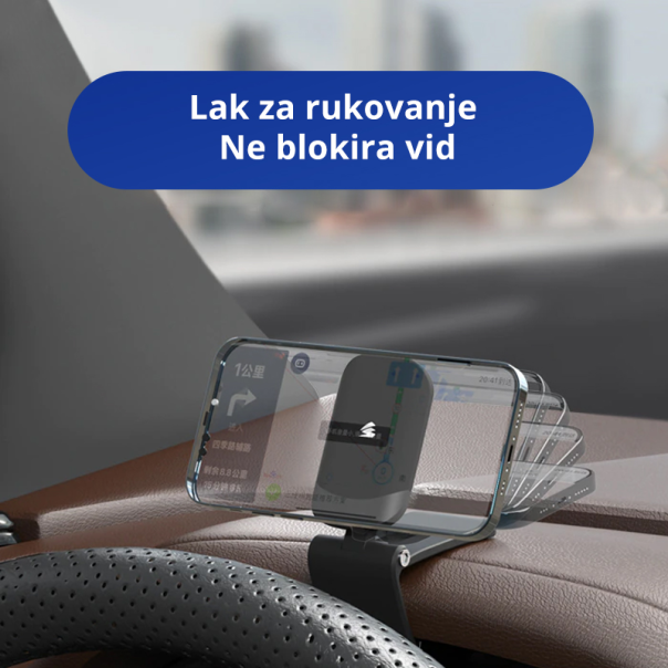 Univerzalni auto drzac magnetic sivi - 203871