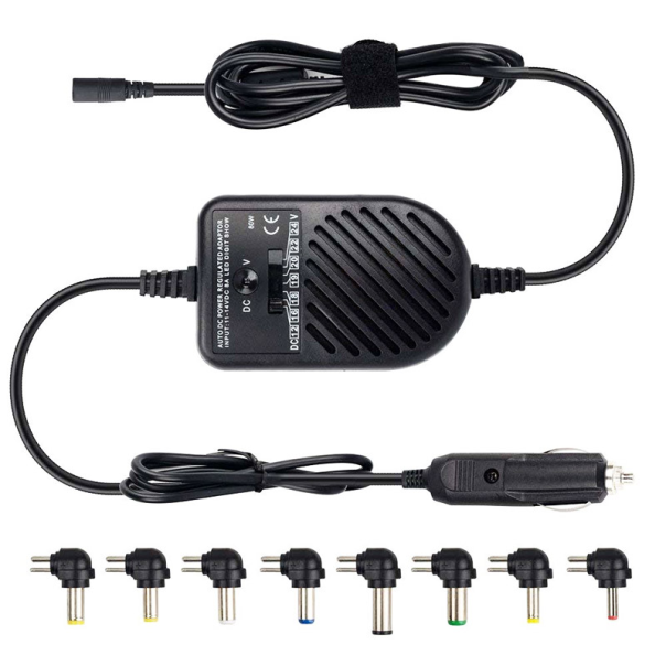 Univerzalni auto punjač za laptop 80W - 036373