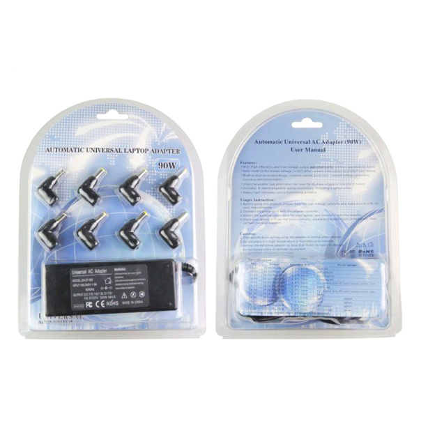Univerzalni punjac za laptop 90W - 215616