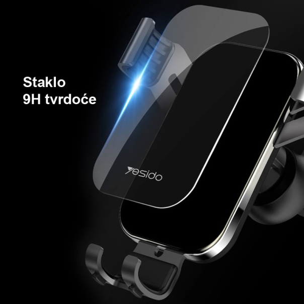 Auto držač za telefon Yesido C87 crni - 043890