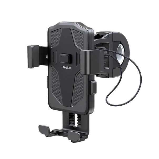 Univerzalni držač za telefon za motor i bicikl YESIDO C94 crni - 051152