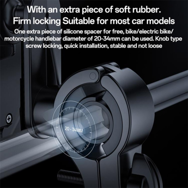 Univerzalni držač YESIDO za telefon za motor i bicikl C331 - 620573