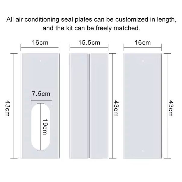 Univerzalni adapter za prozor – komplet - 940KlimaBG