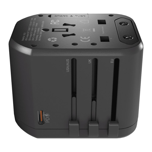 Univerzalni Multi Adapter Fantech TAC1 Power Cube 20W PD QC 3.0 20W crni - G213470
