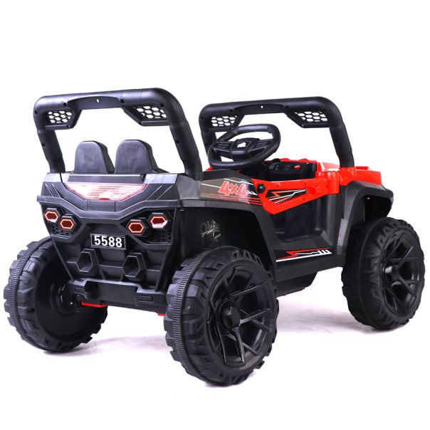 EUROBAJK Dečiji džip na akumulator Jeep Style, crvena - 10080-1