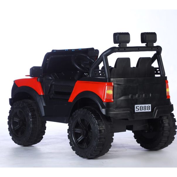 EUROBAJK Dečiji džip na akumulator BMW Style, crvena - 10087