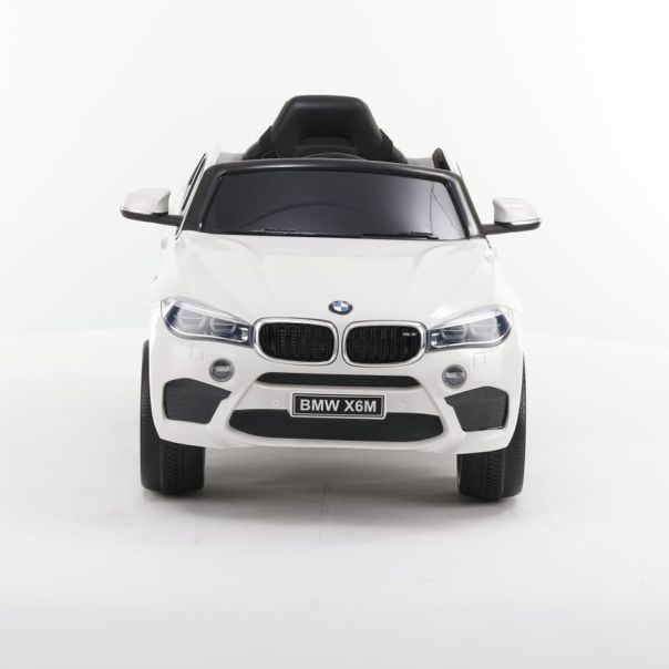 EUROBAJK Dečji automobil na akumulator BMW X6, bela - 10458