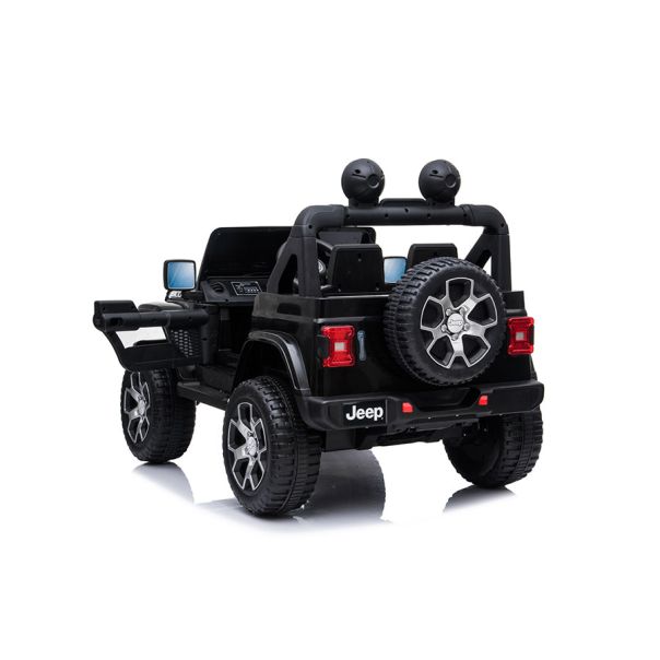 EUROBAJK Dečiji auto na akumulator Jepp Wrangler, crna - 9912-1