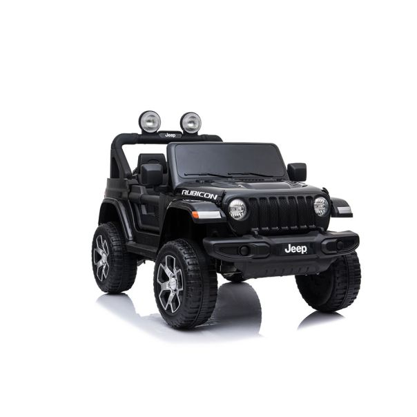 EUROBAJK Dečiji auto na akumulator Jepp Wrangler, crna - 9912-1