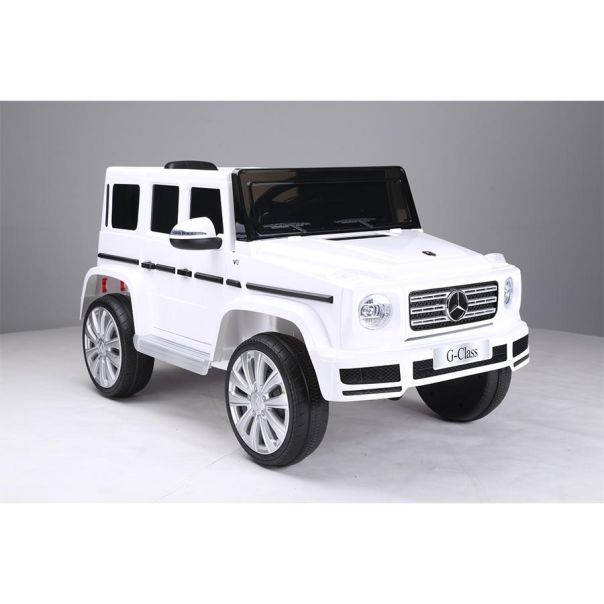 EUROBAJK Dečiji automobil na akumulator Mercedes G Class, bela - 10316-1