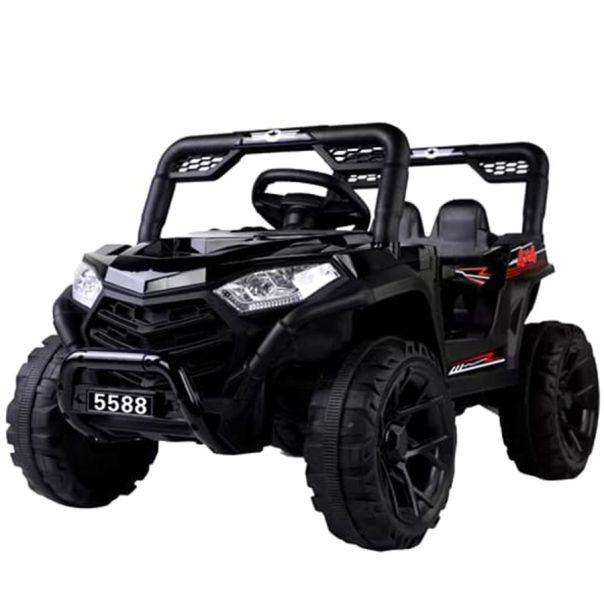 EUROBAJK Dečiji džip na akumulator Jeep Style, crna - 10085
