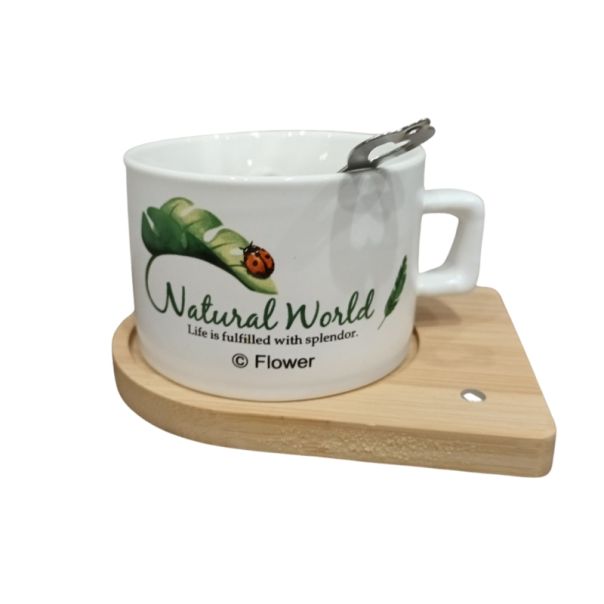 DEKOR DOM Šolja CYLINDER NATURAL C5 - N02 - 023400