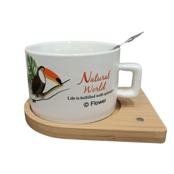 DEKOR DOM Šolja CYLINDER NATURAL C5 - N02 - 023400