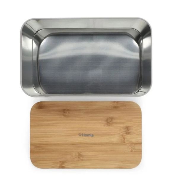 DEKOR DOM Kutija za hleb KINE 30x18cm - Grey - HML - EP2880717