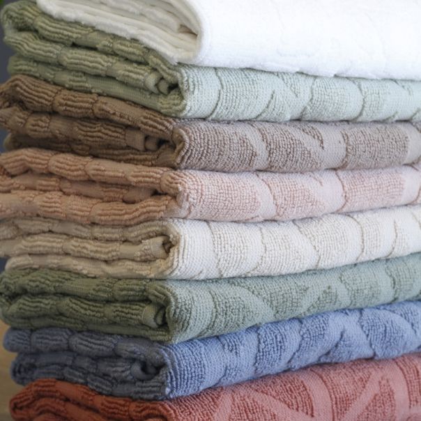 DEKOR DOM Peškir STONE 50x90cm White - 024582-1