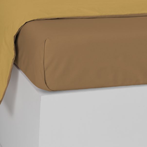 DEKOR DOM Čaršav CB PLAIN 220x240 - Brown - EP3275370