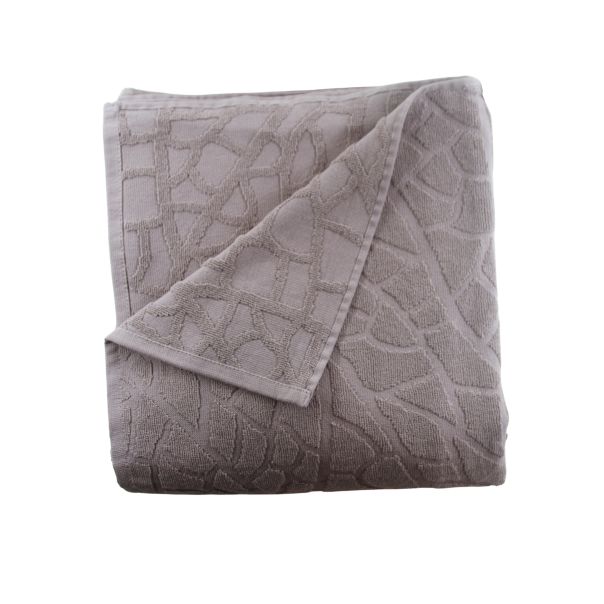 DEKOR DOM Frotir prekrivač STONE 145x200 - OPAL GREY - 26 - EP2880195