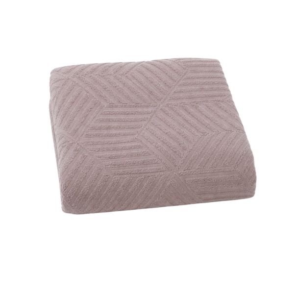 DEKOR DOM Frotir prekrivač CUBE 200x210 - OPAL GREY - 26 - EP2880267