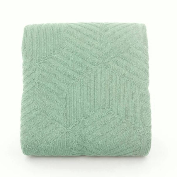 DEKOR DOM Frotir prekrivač CUBE 200x210 - DARK GREEN - 26 - EP2880264