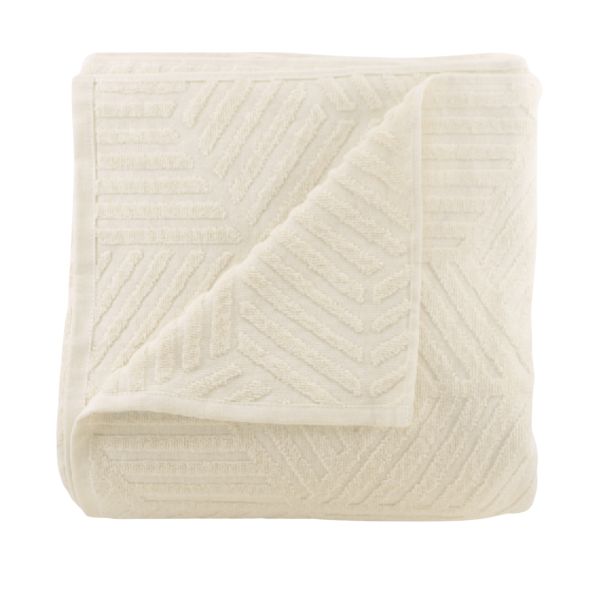 DEKOR DOM Frotir prekrivač CUBE 200x210 - IVORY - 26 - EP2880270
