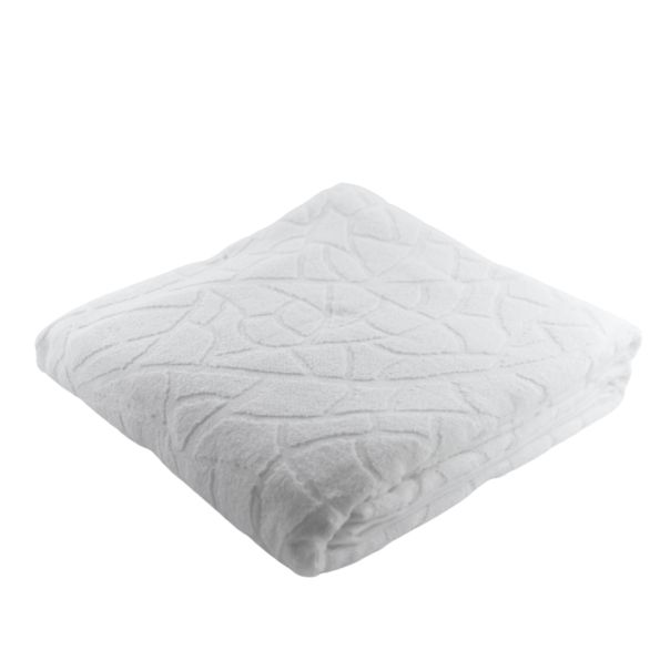 DEKOR DOM Frotir prekrivač STONE 200x210 - WHITE - 26 - EP3275198