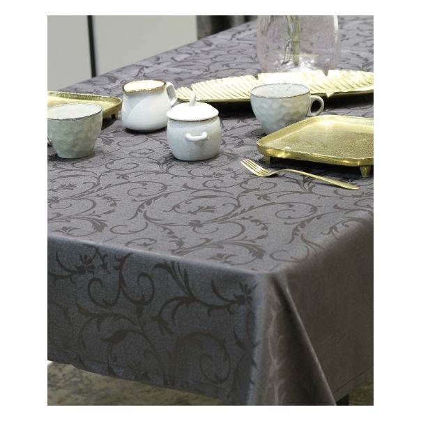 DEKOR DOM Stolnjak 140x180cm Elegante, antracit - 024511