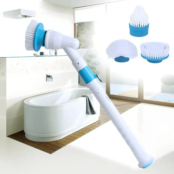 Bežična rotirajuća četka za čiščećnje, Sa 3 nastavka - SOP047