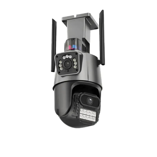 LP PTZ Kamera sa 2 sočiva i sirenom, 4k, 8x zoom - SOP014