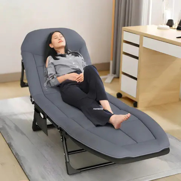 Sklopivi krevet, Sivi - SOP015