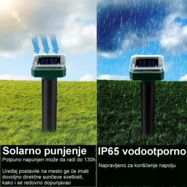 Solarni rasterivač krtica 1+1 GRATIS - SOP023