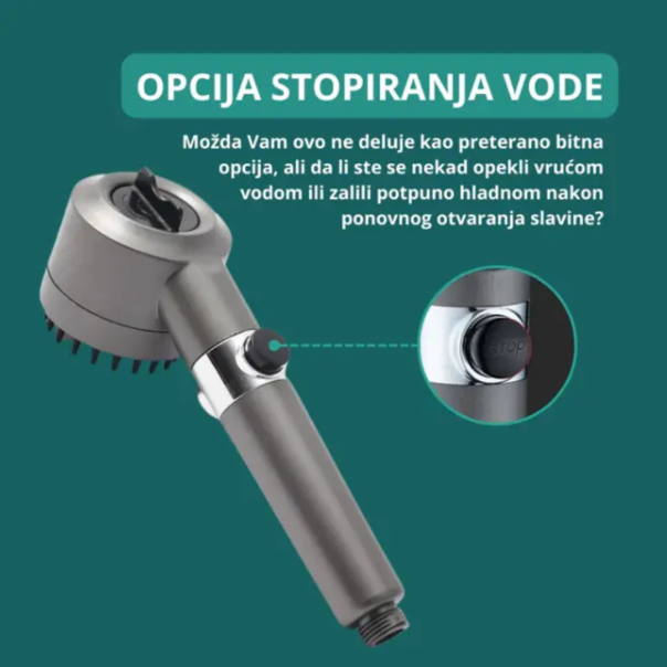 Hidromasažni tuš, Sa 3 režima rada - SOP048