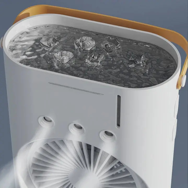 Dvostruki ventilator sa prskalicama / vodenom maglom - SOP090