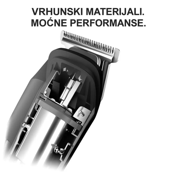 11 u 1 Trimer / Mašinica / Brijač za kosu i bradu sa digitalnim displejem - SOP098