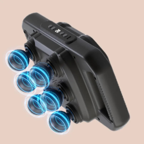 PREMIUM Massage gun sa 6 glava - EP2924332