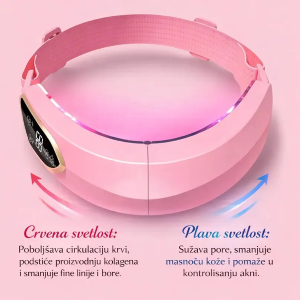 LED masažer za negu lica i facelifting, kombinacija svetlosne terapije i masaže - EP2924406