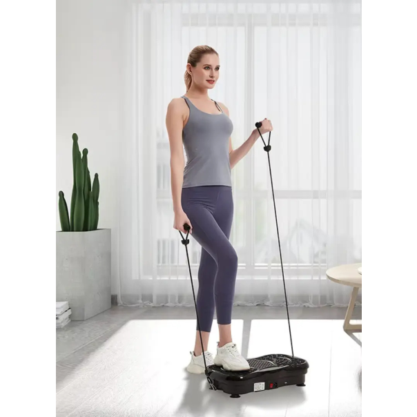 Vibraciona ploča za vežbanje i mršavljenje, sa ekspanderima, 3 u 1 - EP2952345