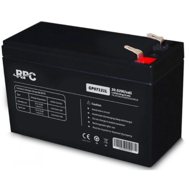 NJOY GP07121L baterija za UPS 12V 20.02W (BTVACFUOBTA1LCW01A) - EP3164871