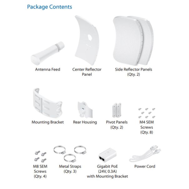 UBIQUITI LiteBeam 5AC Long Range - UQ073