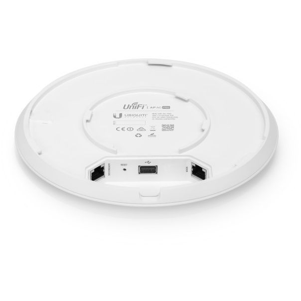 UBIQUITI UAP-AC-PRO UNIFI ACCESS POINT, DUAL BAND, 3X3 MIMO, POE+, 22DBM - UQ104