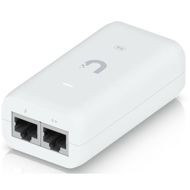 UBIQUITI U-POE-af Gigabit PoE adapter 48V 0,32A - UQ114