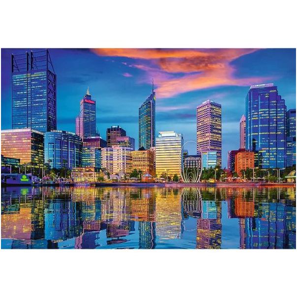 TREFL Puzzle Urban Reflection, Perth, Australia - 1.500 delova - 103817-T26190