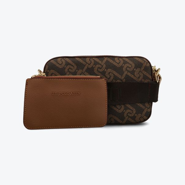 US POLO Torbica Us23536-Brown W - US23536-BROWN