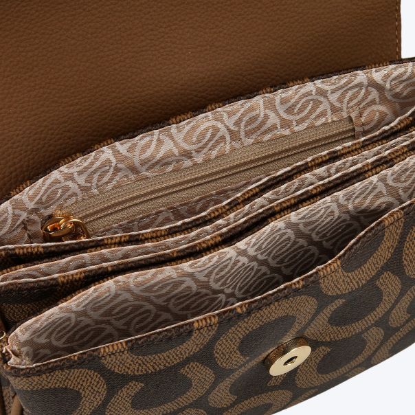 US POLO Torbica us23590-brown W - US23590-BROWN