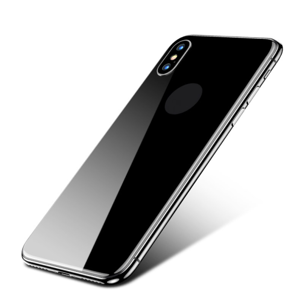 Usams 3D Glass Film (zadnje) 0.33mm US-BH375 iPhone X crno - IXMBH37501