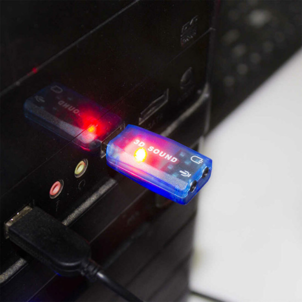 USB 2.0 zvučna karta 5.1 JWD-Sound4 plava - 613125