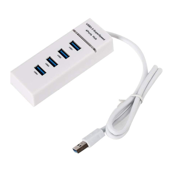 USB 3.0 HUB 4 porta JWD-U36 beli - 92231-1