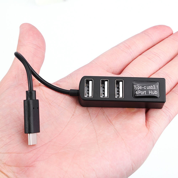 USB 3.1 HUB 4 porta JWD-U30 crni - 92234